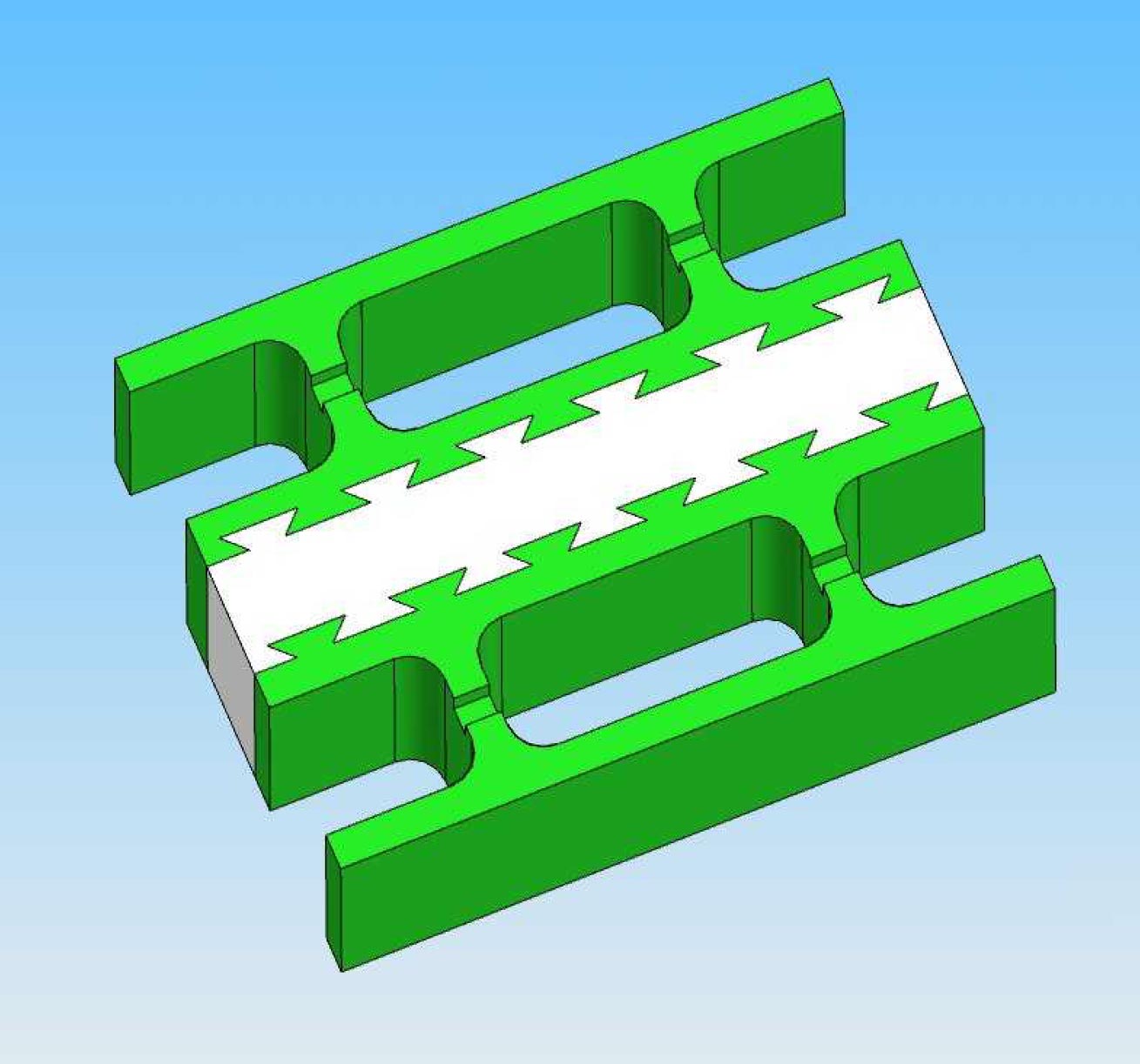  THERMAL BLOCK FOR REINFORCED CONCRETE WALLS (Registered pattern) 