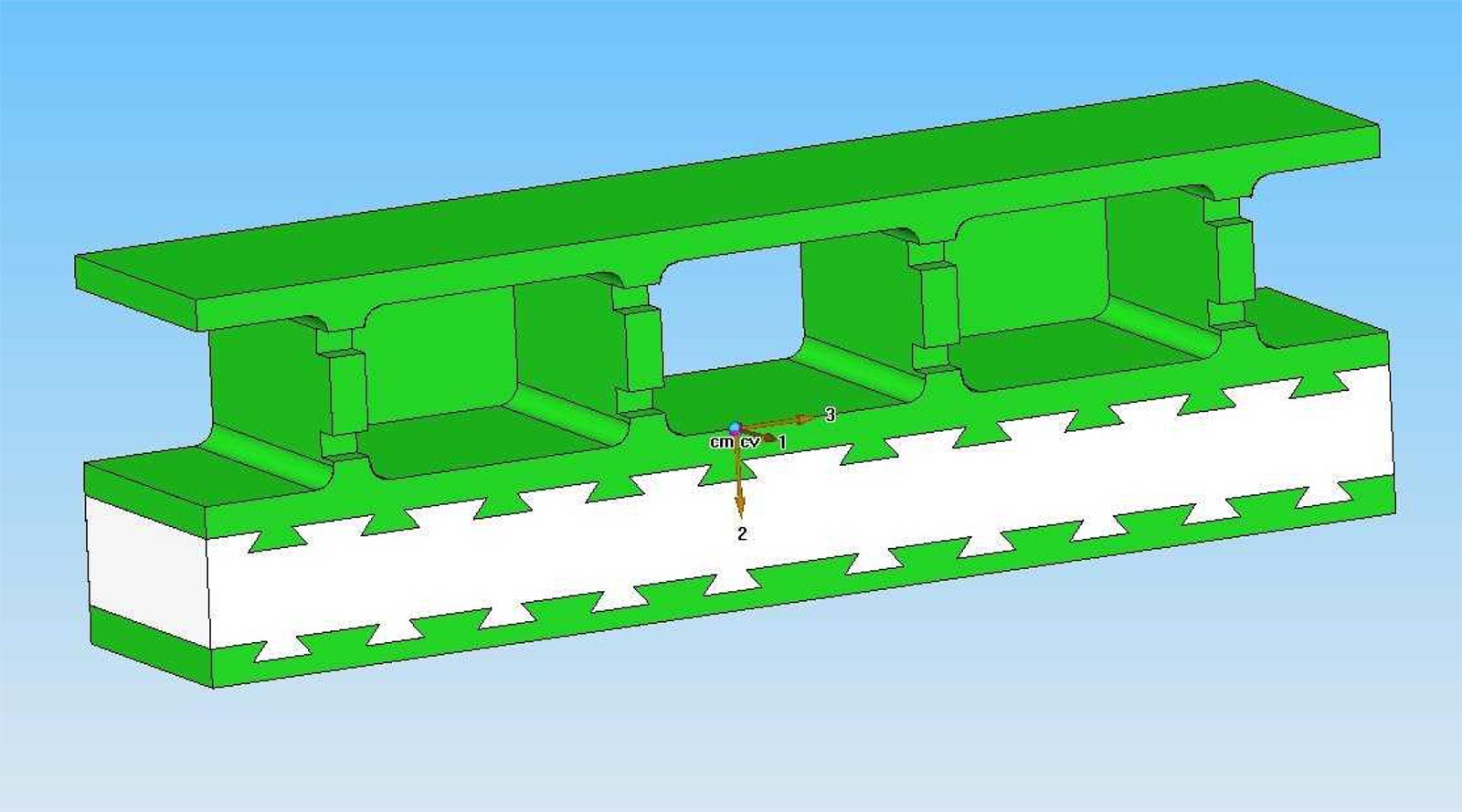  DOUBLE THERMAL BLOCK WITH SIDE INSERT (Registered pattern)  