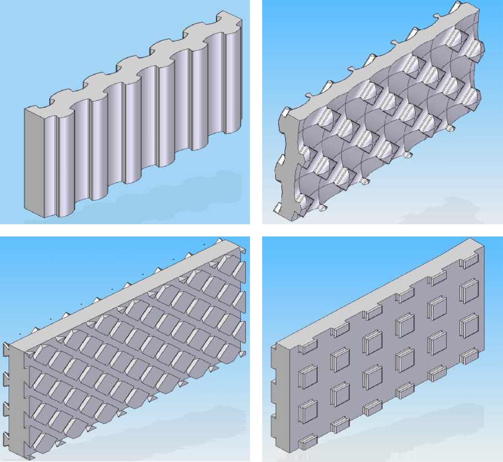  Insulating inserts 